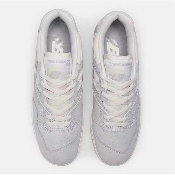 *NIB* NEW BALANCE 550 Rain Cloud Sea Salt Suede -Men 10.5 BB550SLB SIZE SOLD OUT - Picture 8 of 11